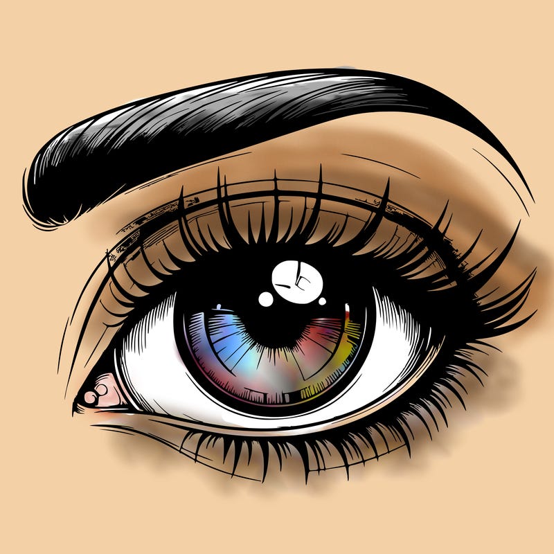 realistic eye