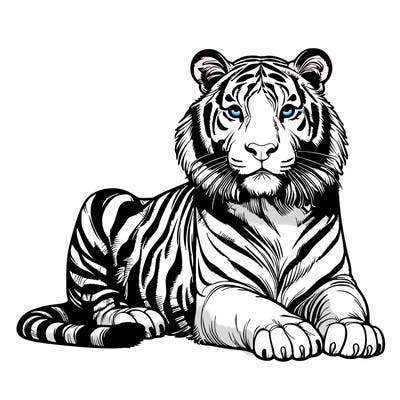 realistic tiger