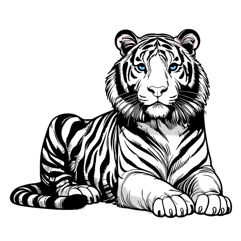 realistic tiger