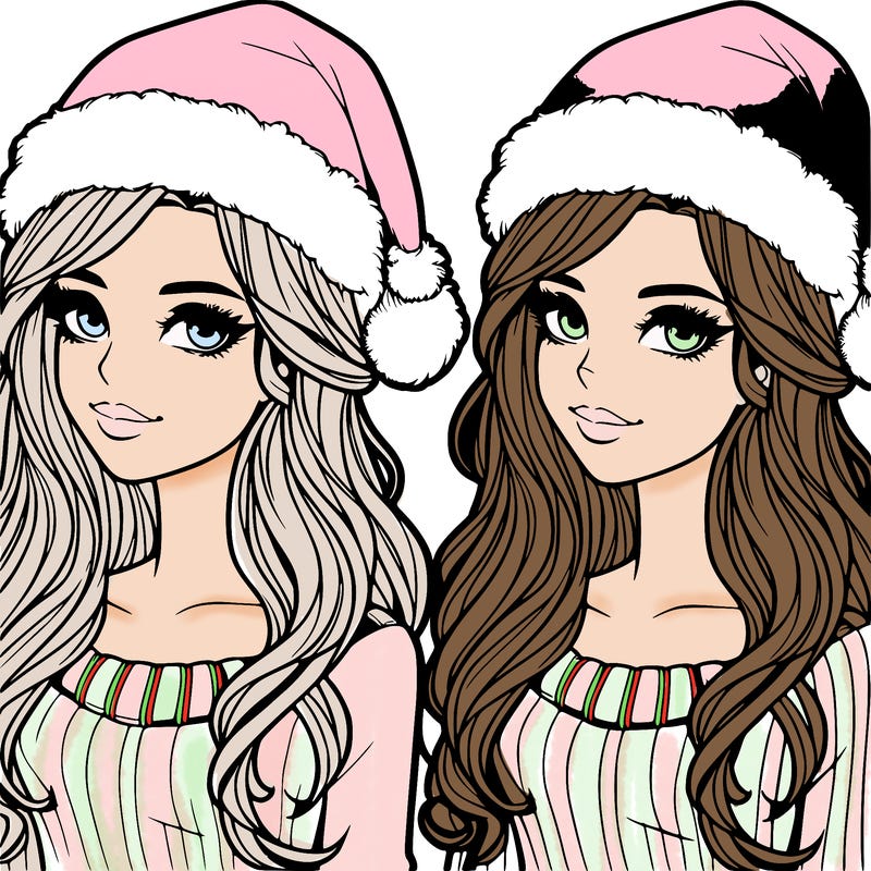 relistic christmas girl