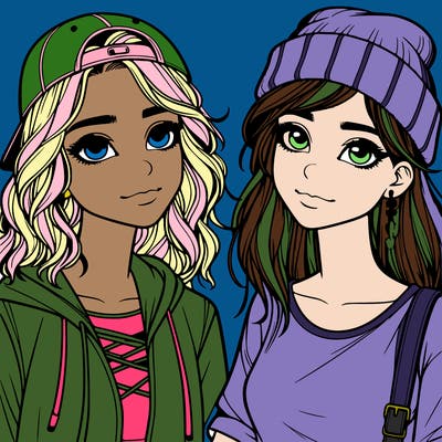 realistic teenager girls