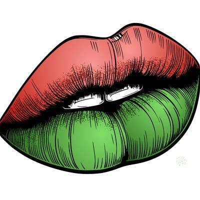 realistic lips
