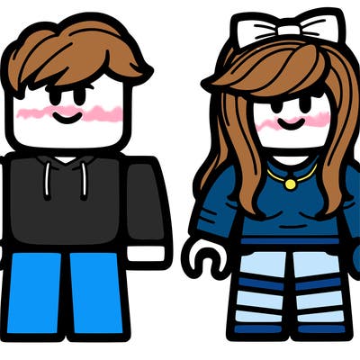 roblox boy and girl