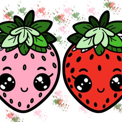 cute strawberry