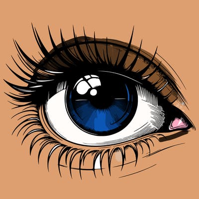 realistic eye