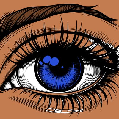 realistic eye