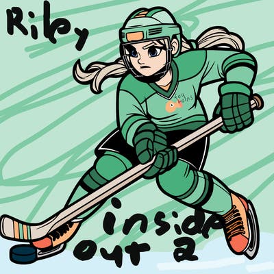 hockey player  female