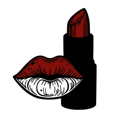 lips and lipstick