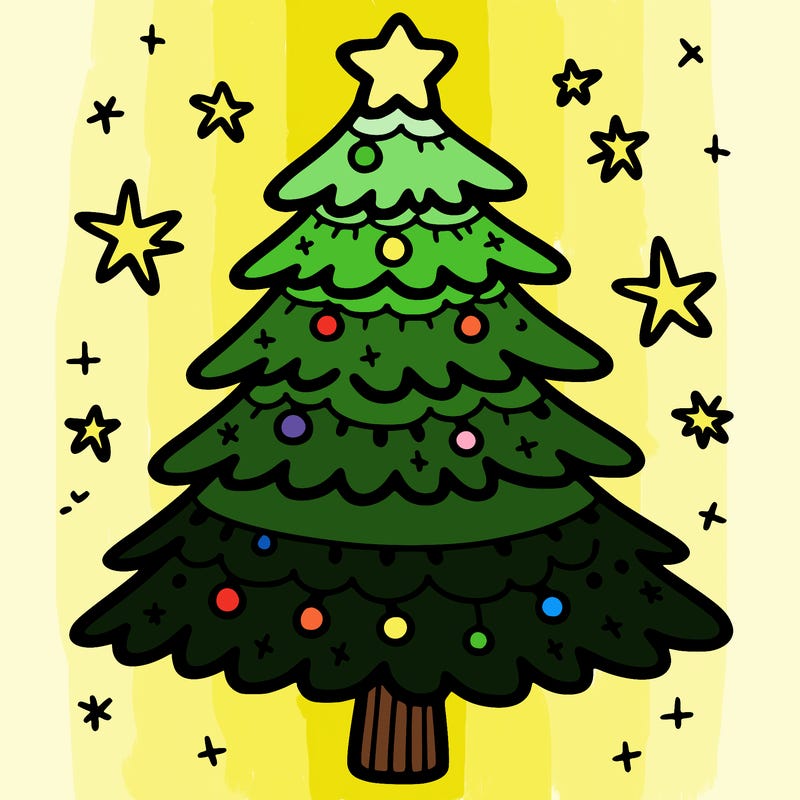 simple christmas tree