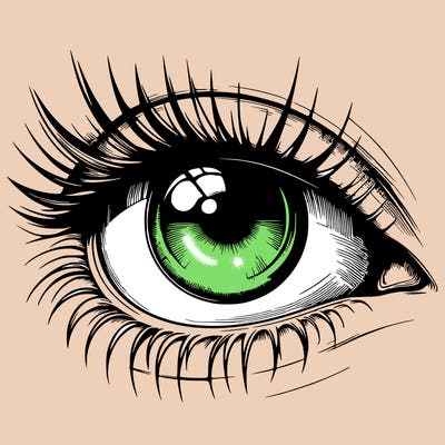 realistic eye