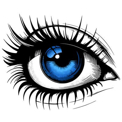 realistic eye
