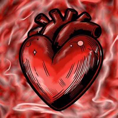 realistic heart