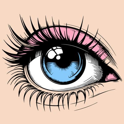 realistic eye