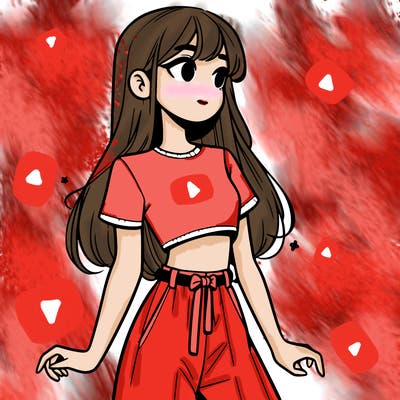 girl in a cute crop top