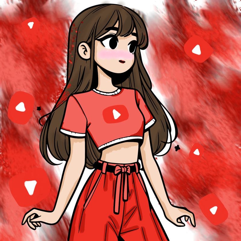 girl in a cute crop top