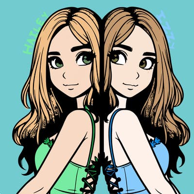 a realistic girl split