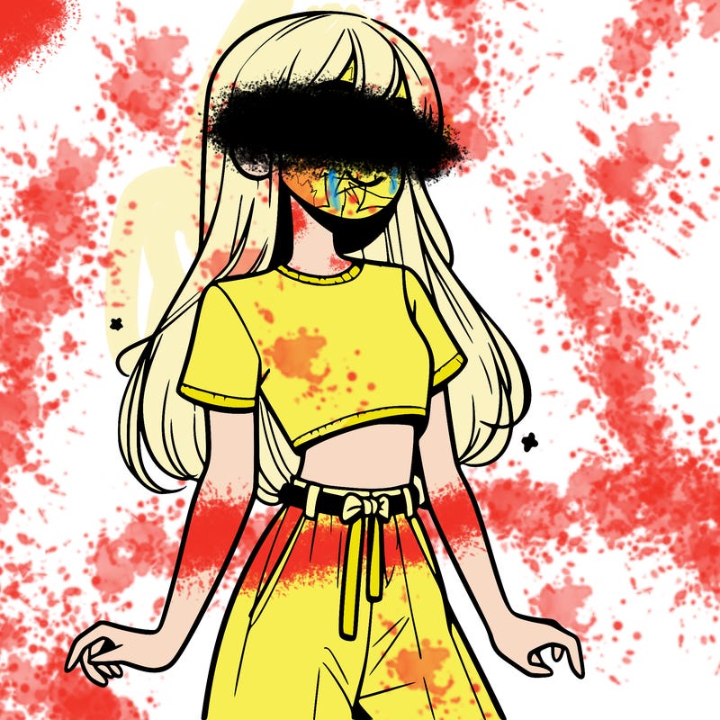 girl in a cute crop top