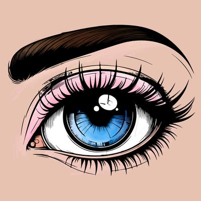 realistic eye