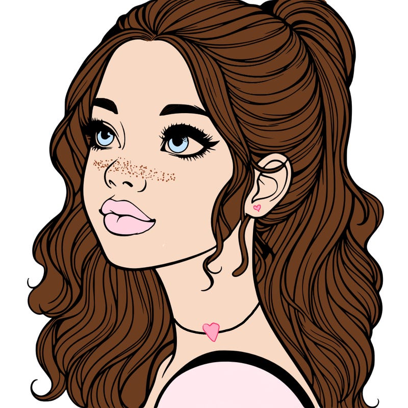 beautiful realistic girl