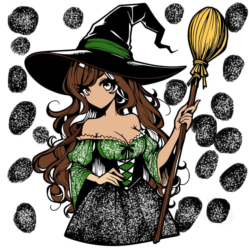 realistic witch