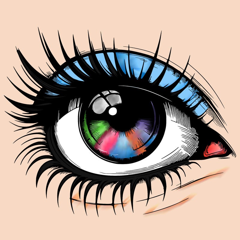 realistic eye