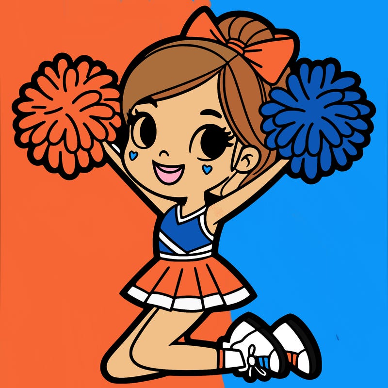 cheerleader girl