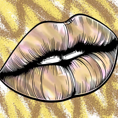 realistic lips