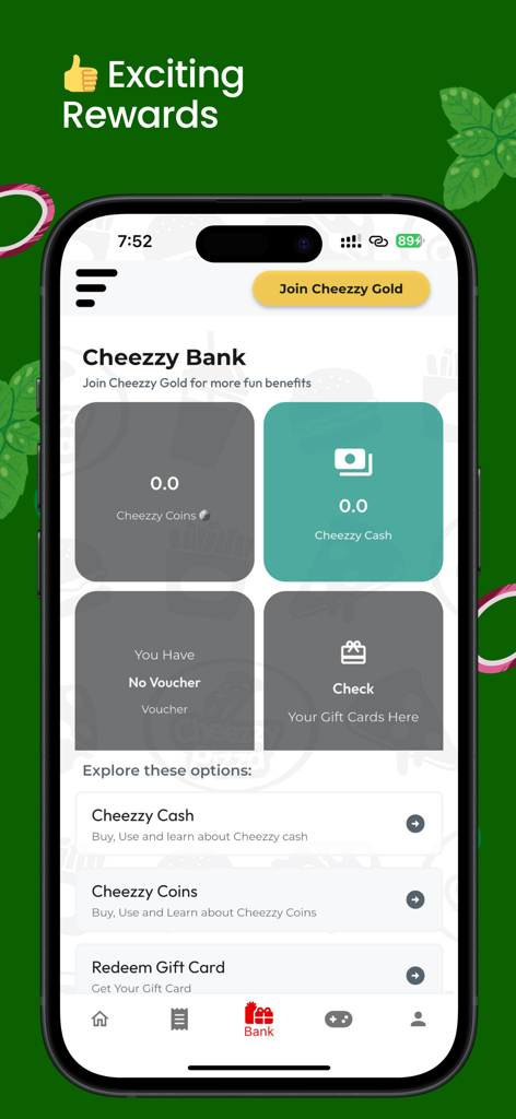 Cheezzy Pizza - Food & Drink App | MWM
