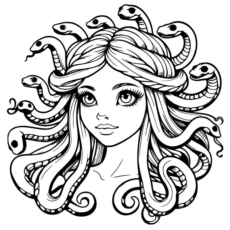 realistic medusa