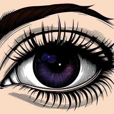 realistic eye