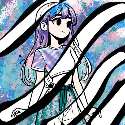 girl in a cute crop top