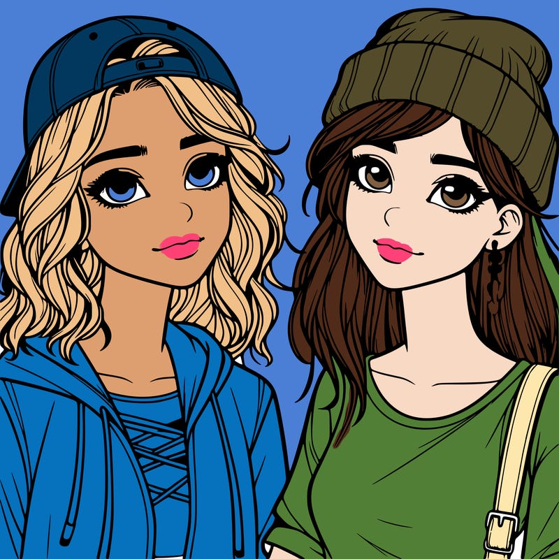 realistic teenager girls