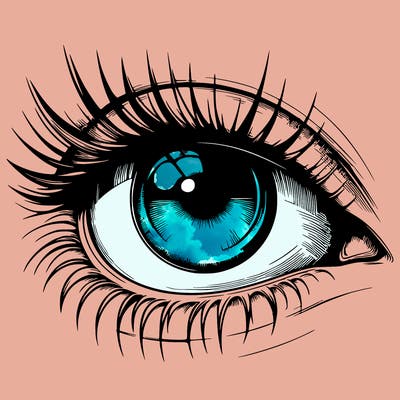 realistic eye