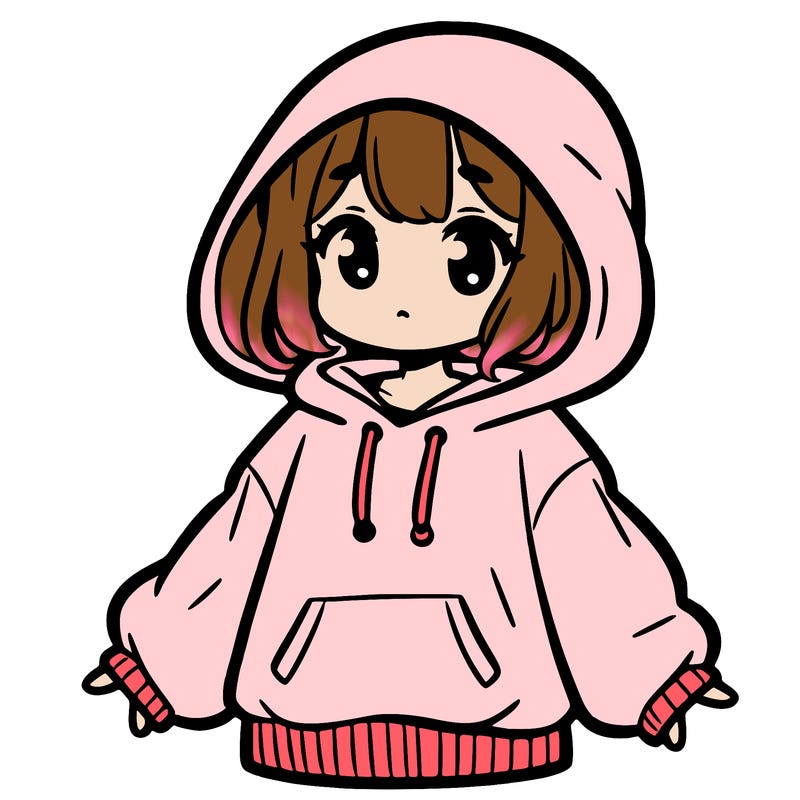 girl with sweatshirt