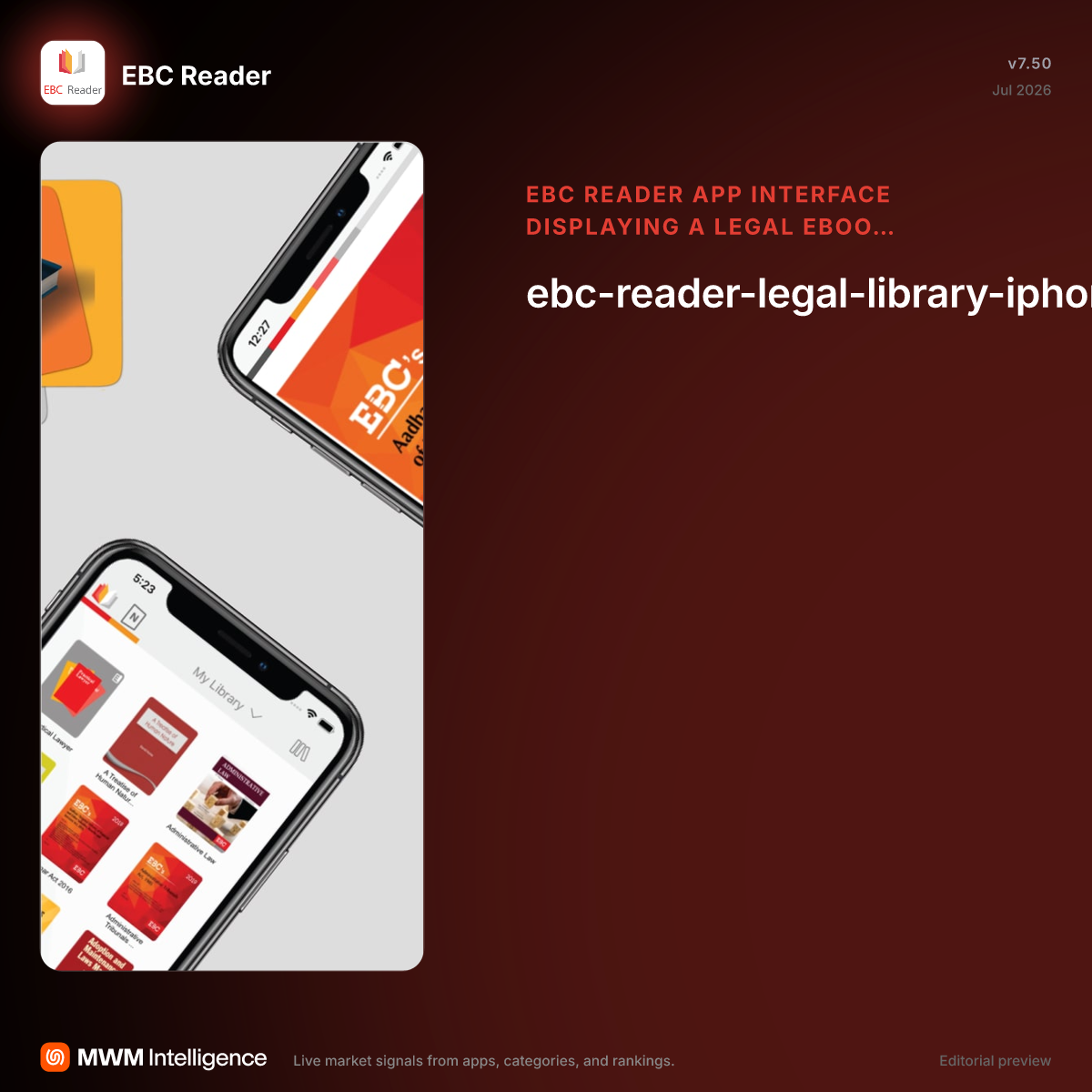 EBC Reader - Books App | MWM