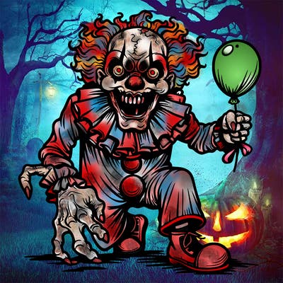 scary clown