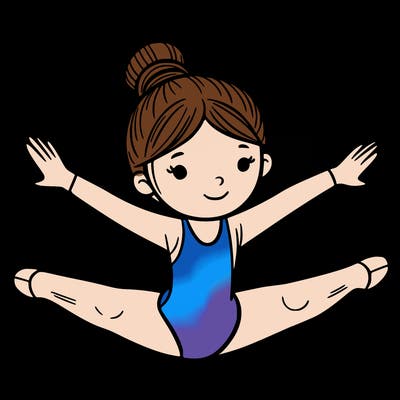 gymnast girl