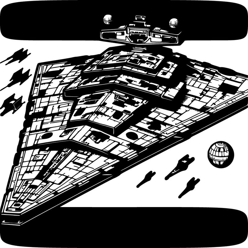 detailed star destroyer