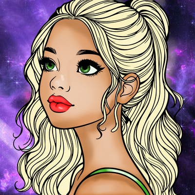 beautiful realistic girl