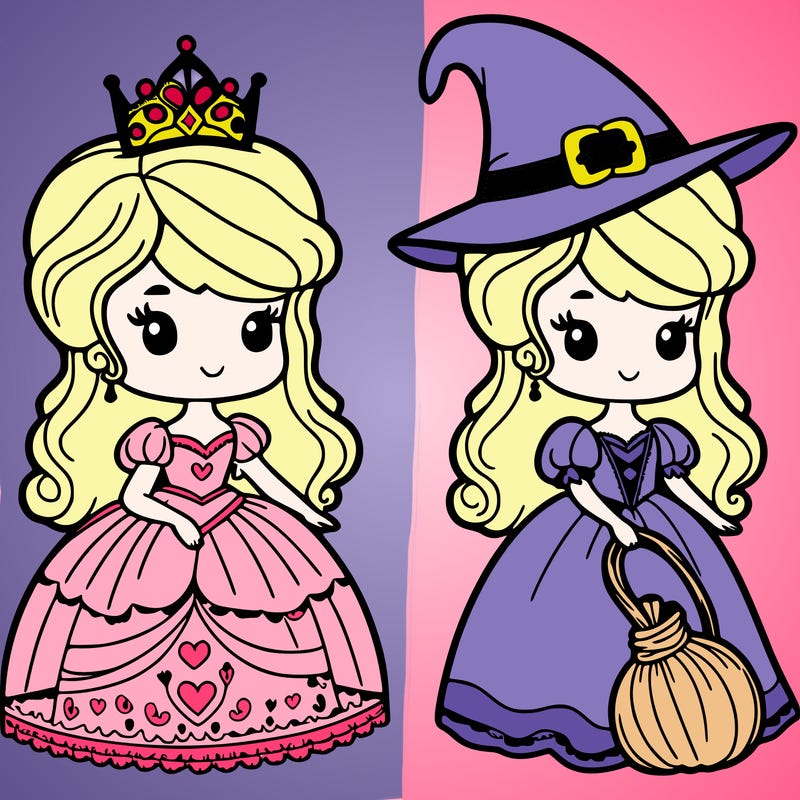 princess as a witch
