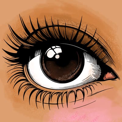 realistic eye
