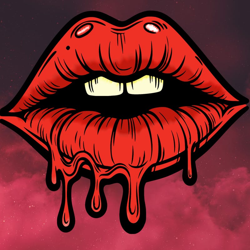 lips that look realistic and drip