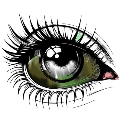 realistic eye