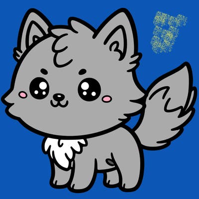 cute wolf