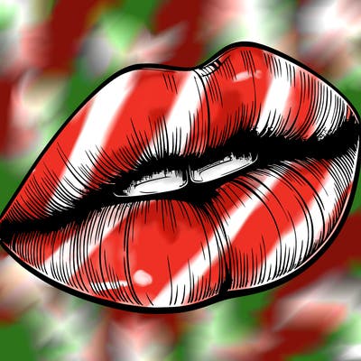 realistic lips