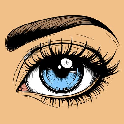 realistic eye