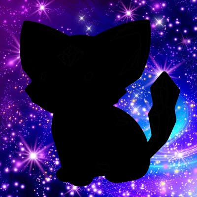 crystal kitten