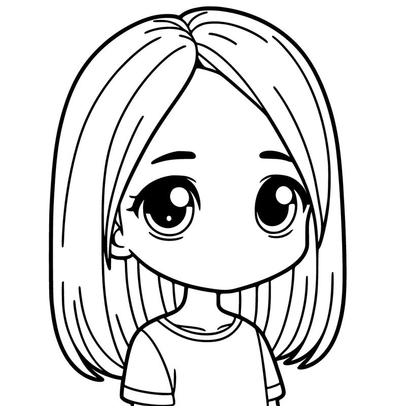 girl facing the camera