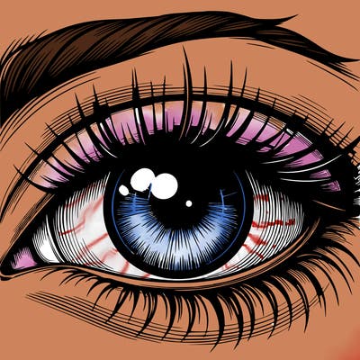 realistic eye