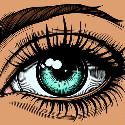 realistic eye